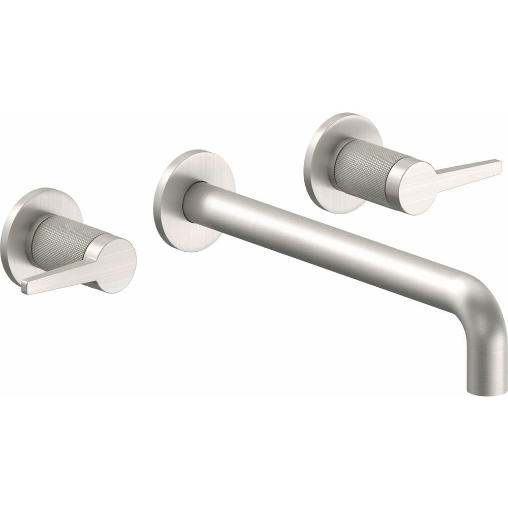 California Faucets - Two Handle Lavatory Wall Faucet Trim Only - Gloss White