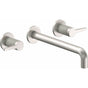 California Faucets - Two Handle Lavatory Wall Faucet Trim Only - Gloss White