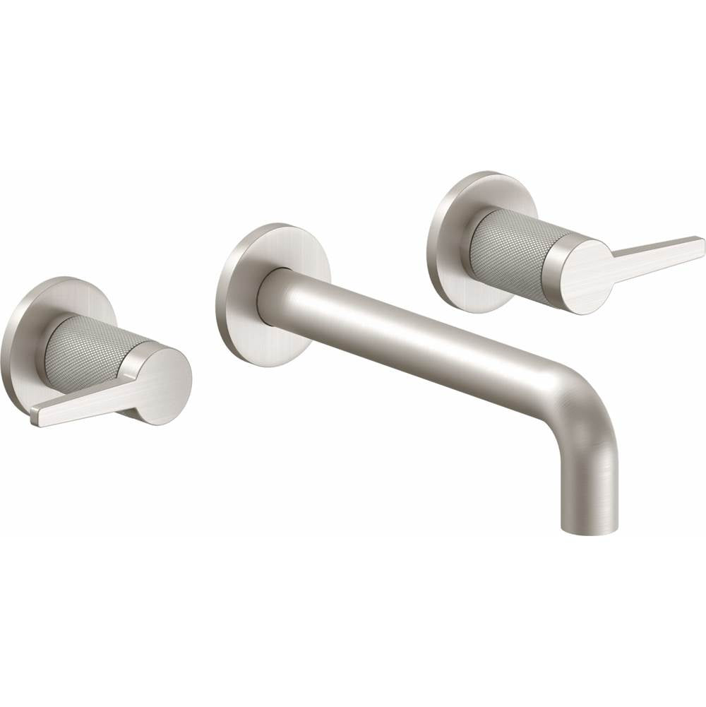 California Faucets - Two Handle Lavatory Wall Faucet Trim Only - Gloss White