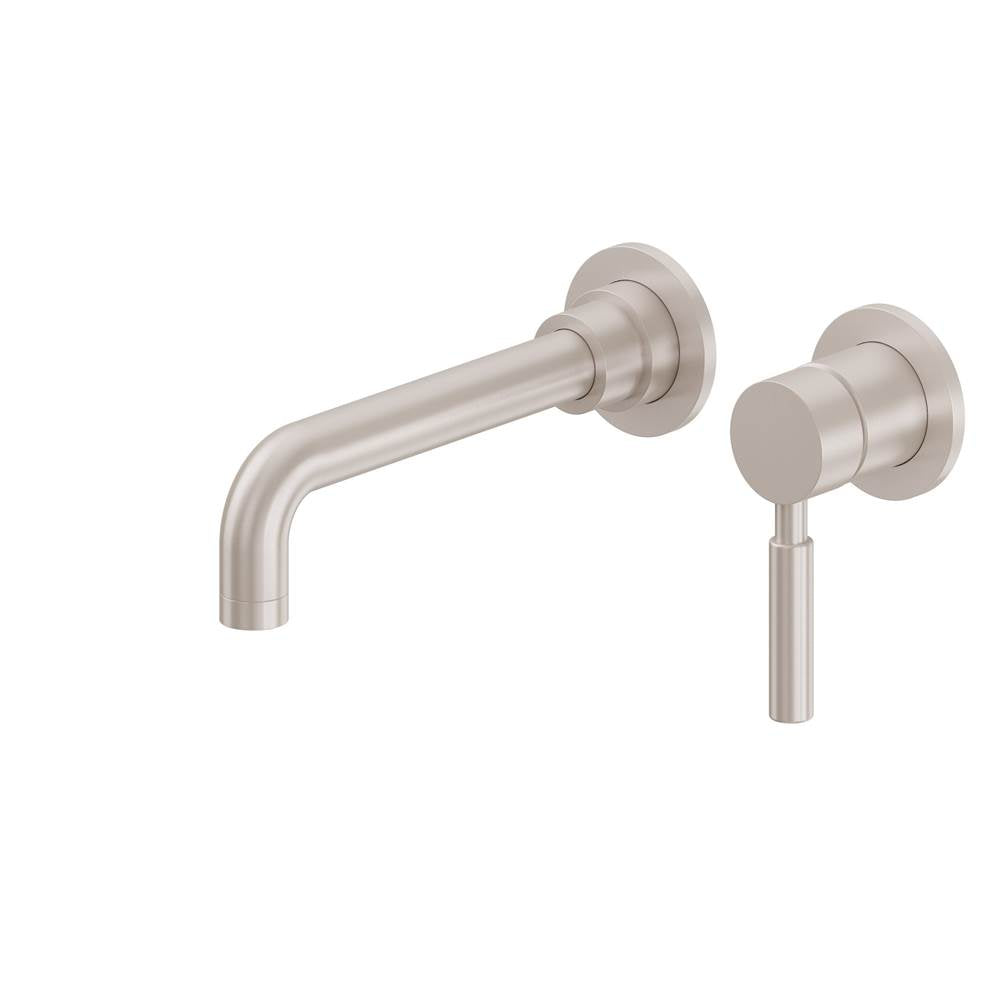 California Faucets - Single Handle Lavatory Wall Faucet Trim Only - Gloss White
