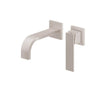 California Faucets - Single Handle Lavatory Wall Faucet Trim Only - Gloss White