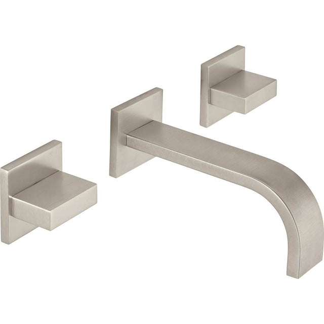 California Faucets - Two Handle Lavatory Wall Faucet Trim Only - Gloss White