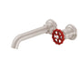California Faucets - Single Handle Lavatory Wall Faucet Trim Only - Gloss White