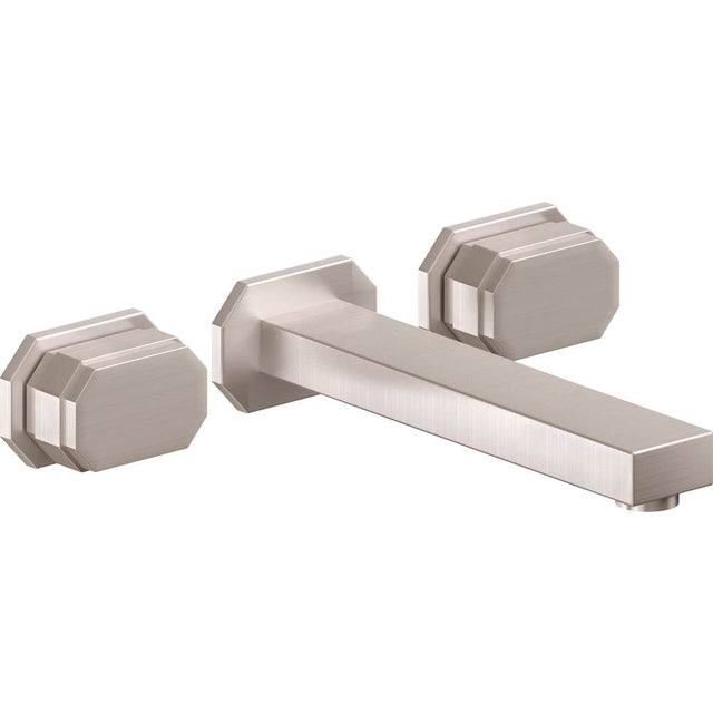 California Faucets - Two Handle Lavatory Wall Faucet Trim Only - Gloss White