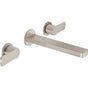 California Faucets - Two Handle Lavatory Wall Faucet Trim Only - Gloss White