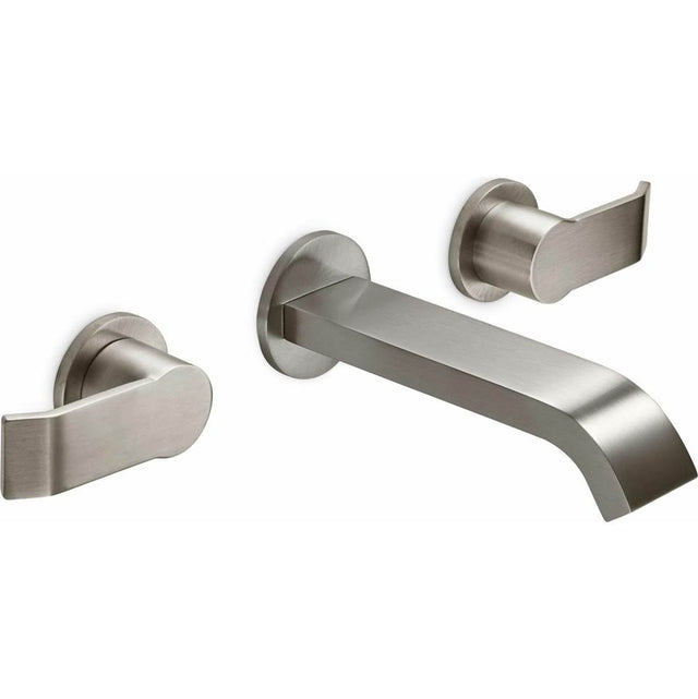 California Faucets - Two Handle Lavatory Wall Faucet Trim Only - Gloss White