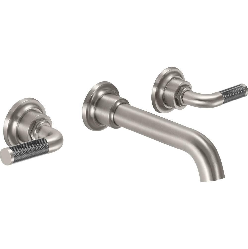 California Faucets - Two Handle Lavatory Wall Faucet Trim Only - Gloss White