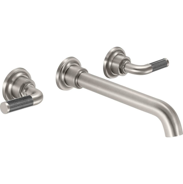 California Faucets - Two Handle Lavatory Wall Faucet Trim Only - Gloss White