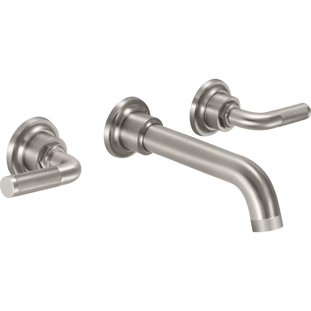 California Faucets - Two Handle Lavatory Wall Faucet Trim Only - Gloss White