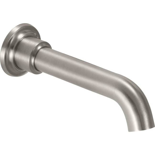 California Faucets - Wall Tub Spout - Smooth Tip - Gloss White