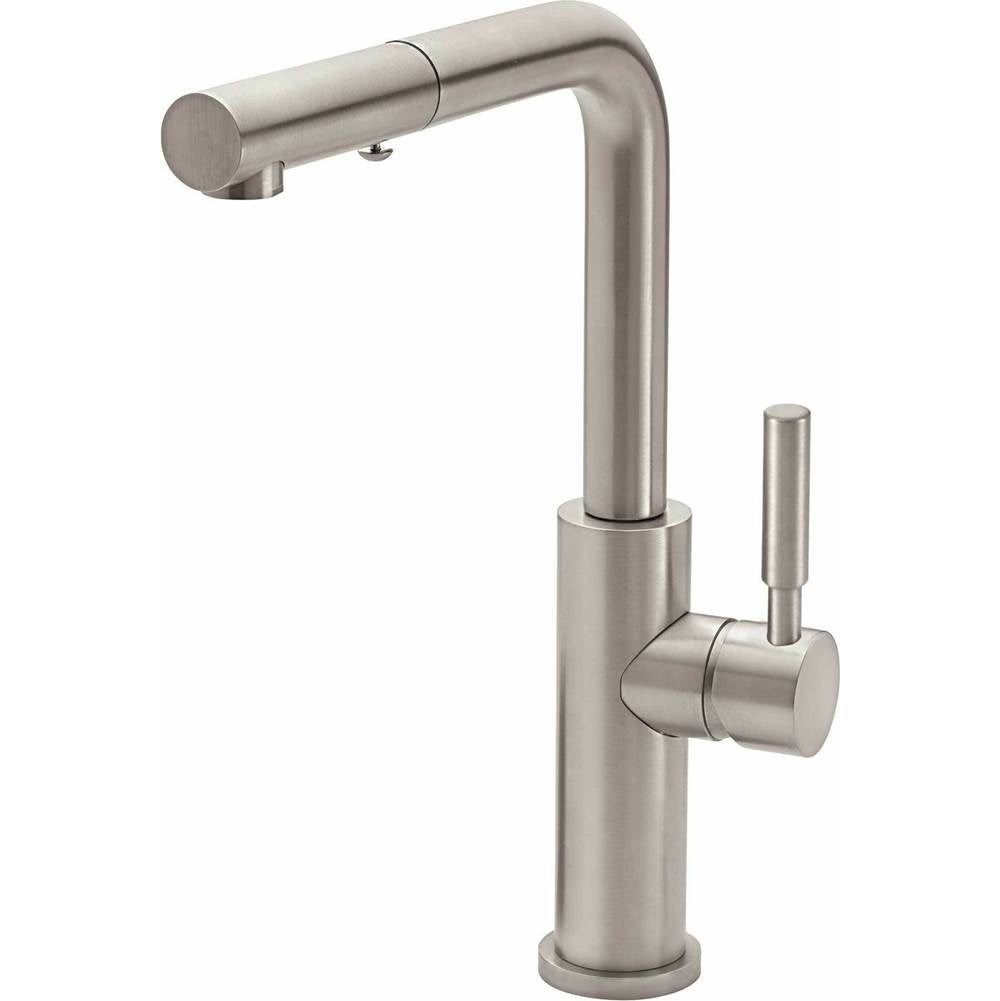 California Faucets - Pull-Out Kitchen Faucet - Gloss White