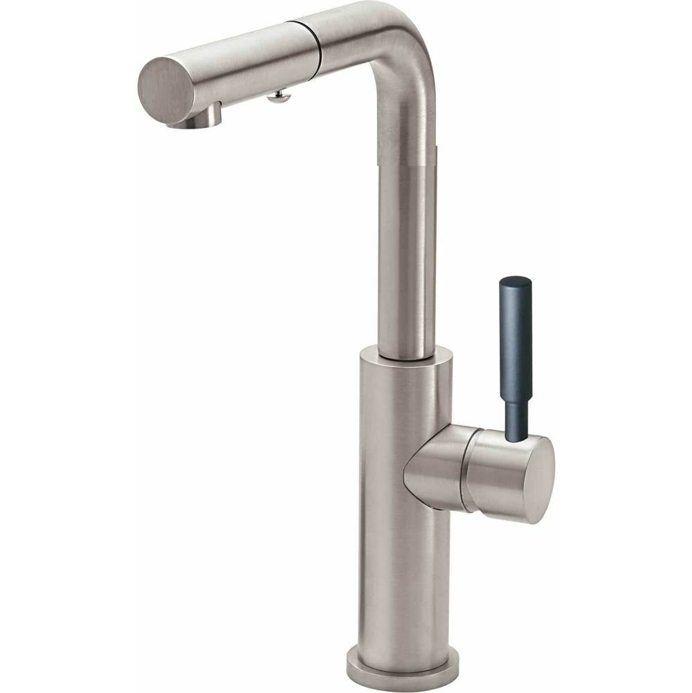 California Faucets - Pull-Out Kitchen Faucet - Gloss White