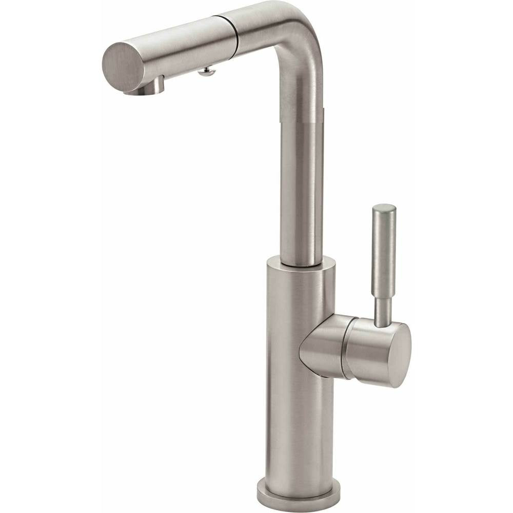 California Faucets - Pull-Out Kitchen Faucet - Gloss White