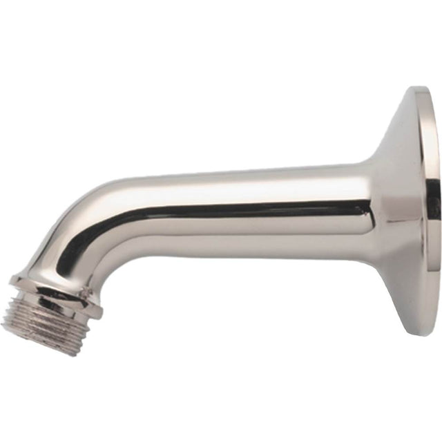 California Faucets - One Piece 4'' Shower Arm & Flange - Gloss White