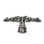 Carpe Diem Hardware - Acanthus Leaves Large Knob Romanesque Style w/ Column Base - Chrysalis