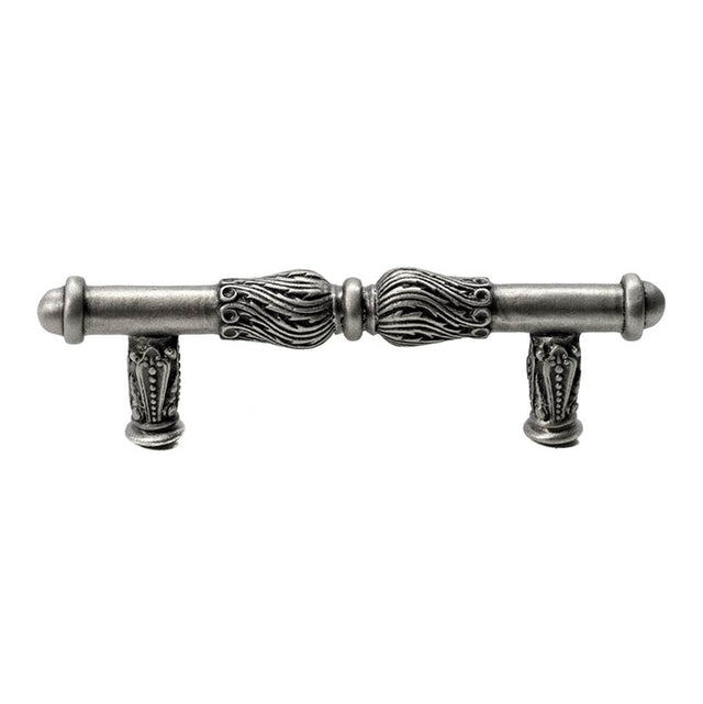 Carpe Diem Hardware - Acanthus 3'' O.C. Pull w/ Feather Scroll - Soft Gold