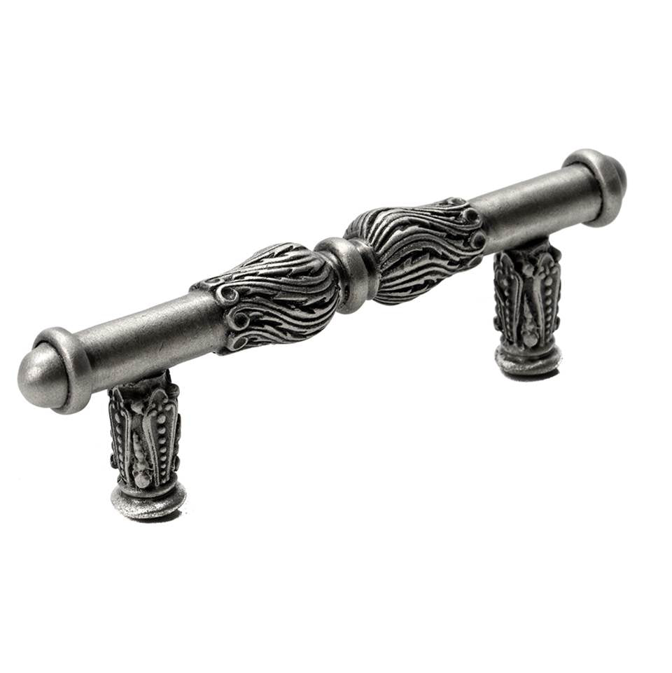 Acanthus 3'' O.C. Pull w/ Feather Scroll