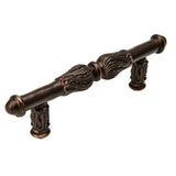 Acanthus 3'' O.C. Pull w/ Feather Scroll