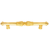Acanthus 3'' O.C. Pull w/ Feather Scroll
