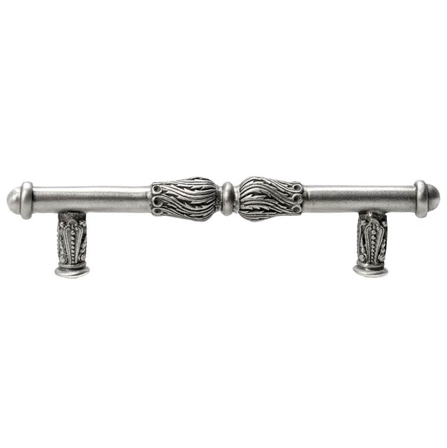 Carpe Diem Hardware - Acanthus 4'' O.C. Pull w/ Feather Scroll - Soft Gold