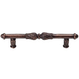 Carpe Diem Hardware - Acanthus 4'' O.C. Pull With Feather Scroll - Oil Rubbed Bronze