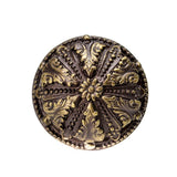 Acanthus Med Knob Renaissance Style With Feather Scroll Foot