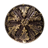 Acanthus Large Knob Renaissance Style With Feather Scroll Foot