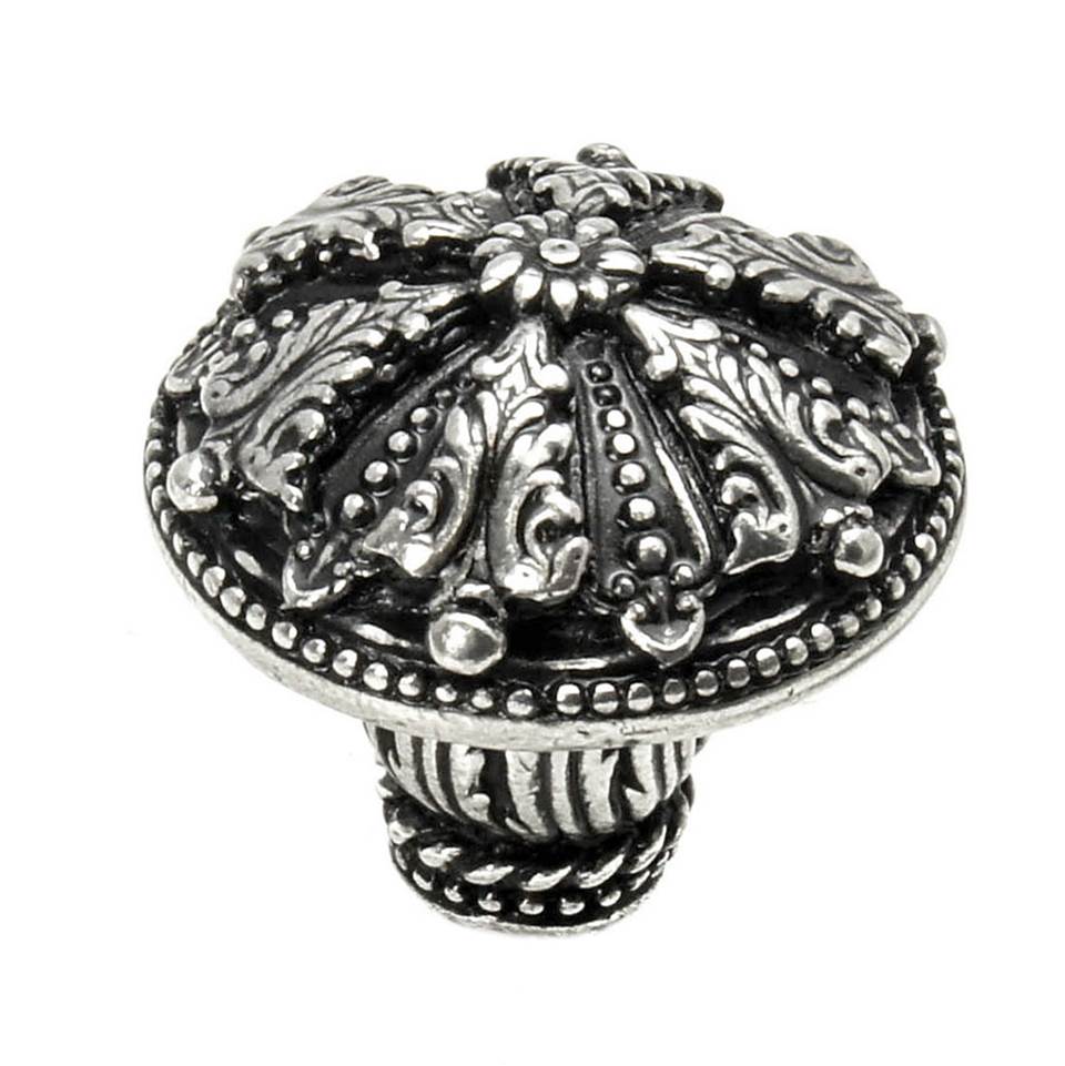 Carpe Diem Hardware - Acanthus Large Knob Renaissance Style With Feather Scroll Foot - Chalice
