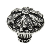Carpe Diem Hardware - Acanthus Large Knob Renaissance Style With Feather Scroll Foot - Chalice