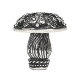Acanthus Large Knob Renaissance Style With Feather Scroll Foot