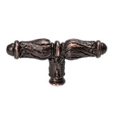 Carpe Diem Hardware - Acanthus Knob With Feather Scroll - Oil Rubbed Bronze