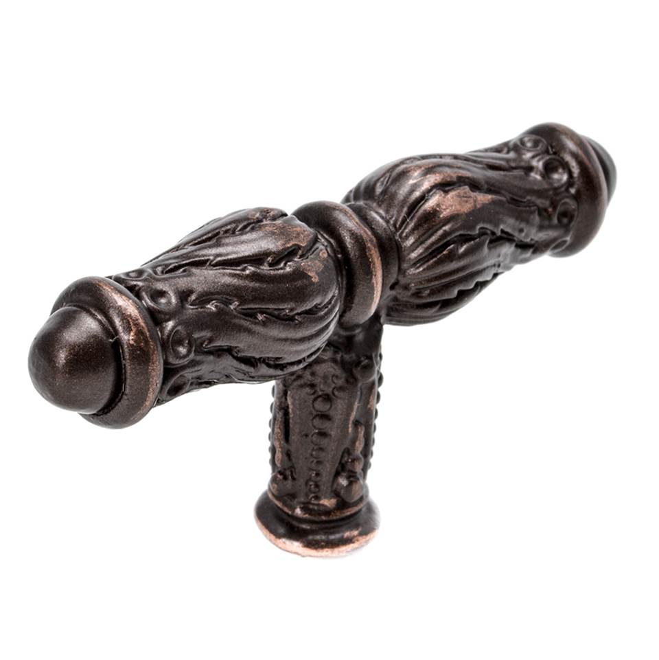 Acanthus Knob w/ Feather Scroll