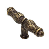 Acanthus Knob w/ Feather Scroll