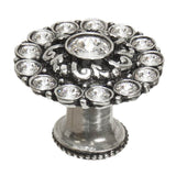 Carpe Diem Hardware - Cache Large Round Multi Crystals Knob w/ Swarovski Crystals - Chalice