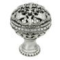 Carpe Diem Hardware - Acanthus Ii 36'' O.C. Approx Towel Bar Rosette Style w/ 5/8'' Reeded Center - Chalice
