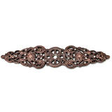 Carpe Diem Hardware - Juliane Grace Elongated Escutcheon w/ 18 Swarovski Crystals - Oil Rub Bronze