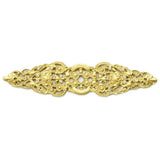 Carpe Diem Hardware - Cache 16'' O.C. Approx Towel Bar 5/8'' Smooth Center - Antique Brass