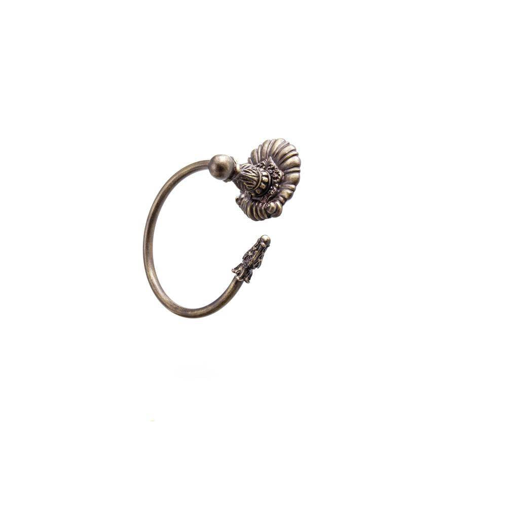 Carpe Diem Hardware - Aphrodite Ii Renaissance Acanthus Swing Towel Ring Right - Chalice