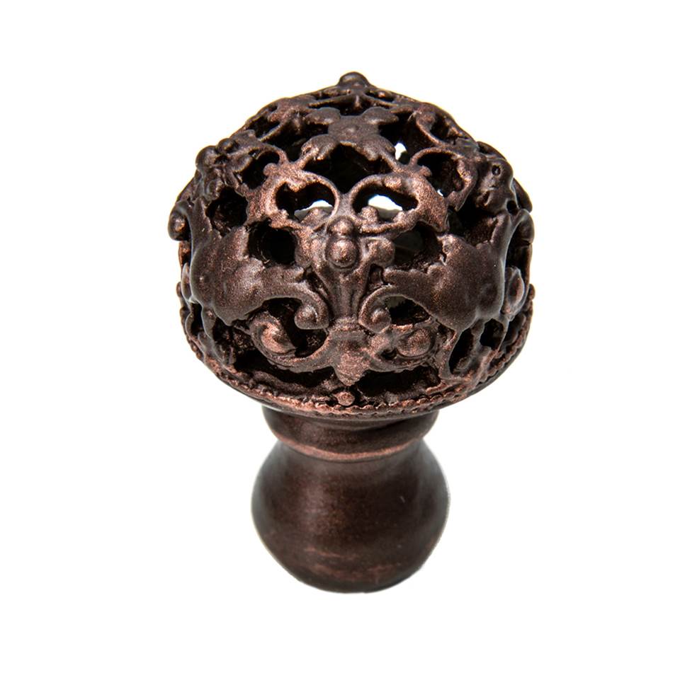 Carpe Diem Hardware - Juliane Grace Medium Knob Full Round - Oil Rubbed Bronze