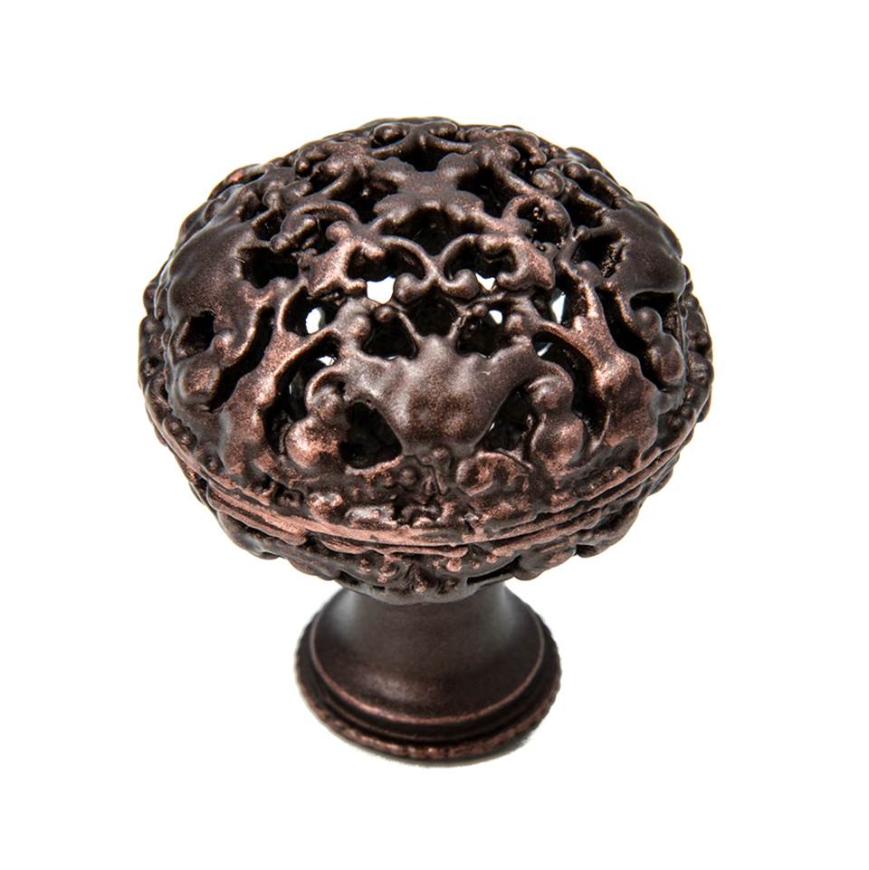 Carpe Diem Hardware - Juliane Grace Large Knob Full Round - Oil Rubbed Bronze