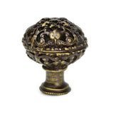 Carpe Diem Hardware - Juliane Grace Large Knob Full Round In Antique Brass. - Antique Brass