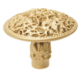 Carpe Diem Hardware - Juliane Grace Large Knob In Soft Gold. - Soft Gold