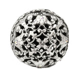Juliane Grace Large Knob Full Round With 17 Swarovski Clear and Aurore Boreale Crystals
