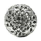 Juliane Grace Large Knob Full Round With 17 Swarovski Clear and Aurore Boreale Crystals