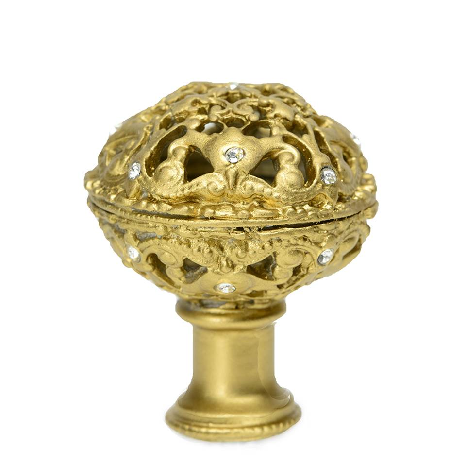 Carpe Diem Hardware - Cache 32'' O.C. Approx Towel Bar 5/8'' Smooth Center - Antique Brass