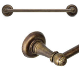 Carpe Diem Hardware - Millennium 24'' O.C. (Approximately) Towel Bar With 5/8'' Smooth Center - Antique Brass