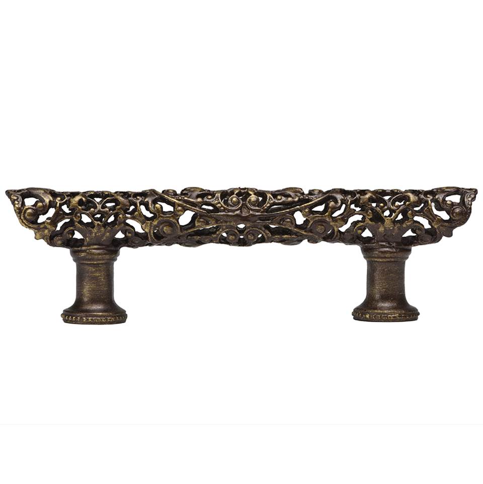 Carpe Diem Hardware - Juliane Grace 3'' O.C. Pull In Antique Brass. - Antique Brass
