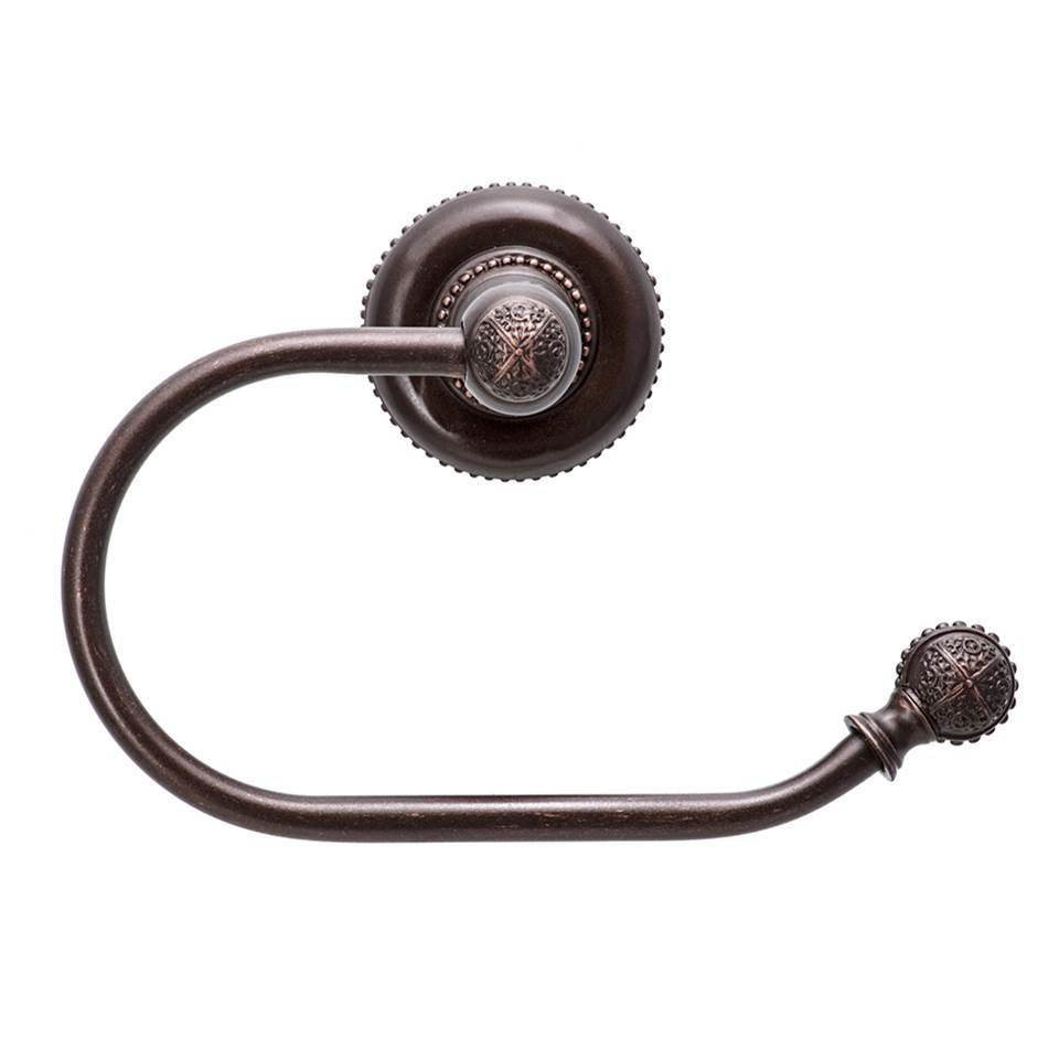 Carpe Diem Hardware - Millennium Swing Tissue Smooth Ring Right - Oil Rubbed Bronze
