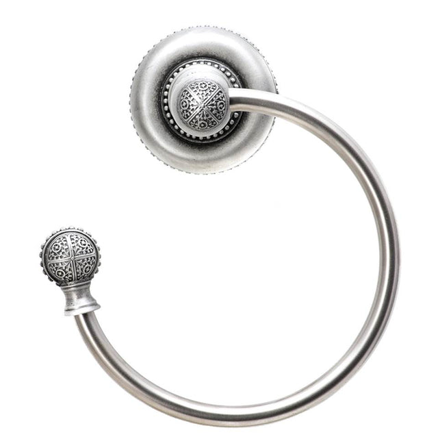 Carpe Diem Hardware - Millennium Swing Towel Smooth Ring Left - Soft Gold