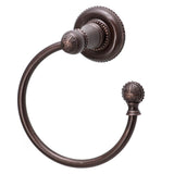 Carpe Diem Hardware - Millennium Swing Towel Smooth Ring Right - Oil Rubbed Bronze